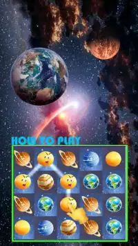 Planets Match3 Puzzle Screen Shot 1