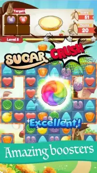 Sugar Crush Superstar Baker - Cookie Crush Match 3 Screen Shot 0