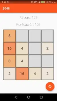 2048 Flutter Screen Shot 1