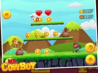 Mr. CowBoy - Endless Run Adventure Screen Shot 0
