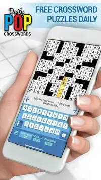 Daily POP Crosswords: Free Daily Crossword Puzzle Screen Shot 0