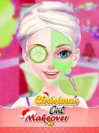 Christmas Girl Makeup & Dress Up Games For Girls Screen Shot 0