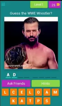 WWE Superstars Quiz Screen Shot 6
