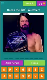 WWE Superstars Quiz Screen Shot 3