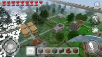 Mini Craft World - Block House Builder Screen Shot 1