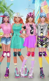 Roller Skate Chics: Girls Date Screen Shot 14