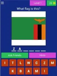 World Flags Guessing Game Challenge Screen Shot 3