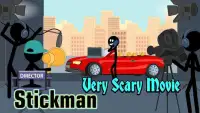 Stickman mentalist. Very Scary Movie. Screen Shot 1