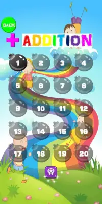 Rainbow Math Screen Shot 3