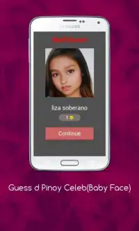 Guess D Pinoy Celeb(Baby Face Edition) Screen Shot 13