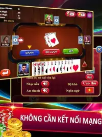 Đánh bài tiến lên miền nam - game tien len offline Screen Shot 11