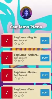 Piano Tiles de Soy Luna 2 Screen Shot 1