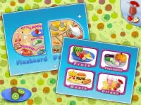 Kids Food Learning Puzzle - Preschool Activities Screen Shot 1