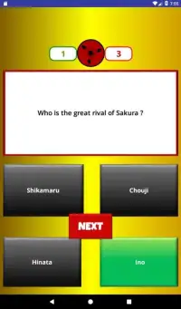 Unofficial Naruto trivia quiz - 100 questions Screen Shot 0