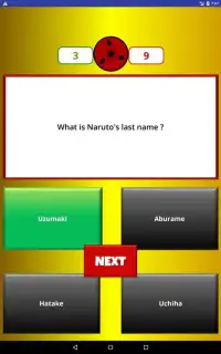 Unofficial Naruto trivia quiz - 100 questions Screen Shot 7