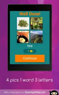 4 pics 1 word 3 letters Screen Shot 12