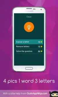 4 pics 1 word 3 letters Screen Shot 15
