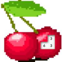 Color By Number: Fruit Pixel Art