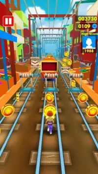 Subway Train Surfing 3D Screen Shot 1