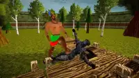 Hanuman Vs Ravana:Tiger Real War Fighting Games 3D Screen Shot 1