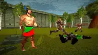 Hanuman Vs Ravana:Tiger Real War Fighting Games 3D Screen Shot 2