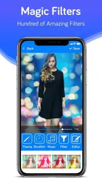 Photo Video Maker With Music-Movie Maker Screen Shot 1