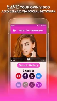 Photo Video Maker With Music-Movie Maker Screen Shot 7