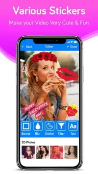 Photo Video Maker With Music-Movie Maker Screen Shot 3