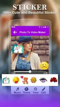 Photo Video Maker With Music-Movie Maker Screen Shot 8