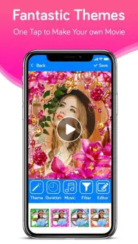 Photo Video Maker With Music-Movie Maker Screen Shot 4