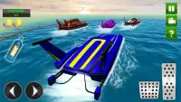 Jet Engine Speed Boat Turbo Racing Screen Shot 1