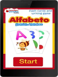 Alfabeto - Spanish Alphabet Game Screen Shot 1