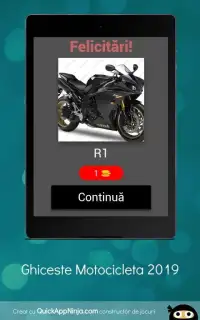 Ghiceste Motocicleta 2019 Screen Shot 12