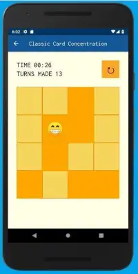 Classic Card Concentration Screen Shot 3