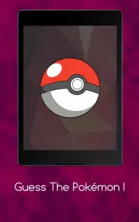 Guess The Pokémon ! Screen Shot 2