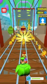 Train Fun Run : Subway Free Game Screen Shot 2