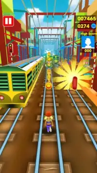 Train Fun Run : Subway Free Game Screen Shot 0