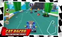 Cat Racer * Hill Car Racing Frenzy Screen Shot 2