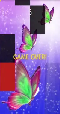 Piano Tiles Butterfly Screen Shot 1
