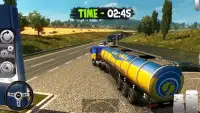 Offroad Oil Tanker Simulator 2019:Truck Transport Screen Shot 1