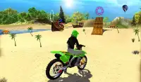 Moto beach bike game Screen Shot 2