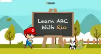 Learn ABC With Rio - Teach ABC With Game Screen Shot 0