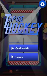 Tap Ice Hockey Screen Shot 1