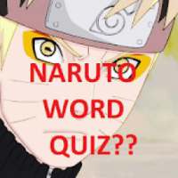 Naruto Word Quiz