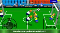 Jumper Head Soccer : 3D Physics Football Screen Shot 7