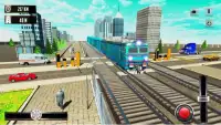 Train Racing Simulator 2019: New Train Games 3D Screen Shot 1