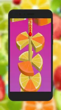 Fruit Helix Jump Crush Screen Shot 3