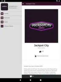 JackpotCity Mobile Poker Tools Screen Shot 0