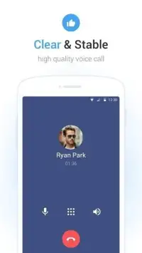WhatsCall - Free International Phone Call App Screen Shot 1