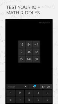 Tricky Math - Math Riddles + Puzzles Screen Shot 1